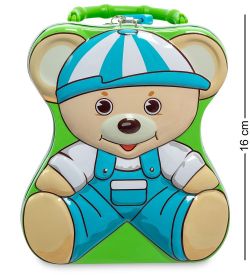 BX- 01/3 Металлическая копилка «Мишка»