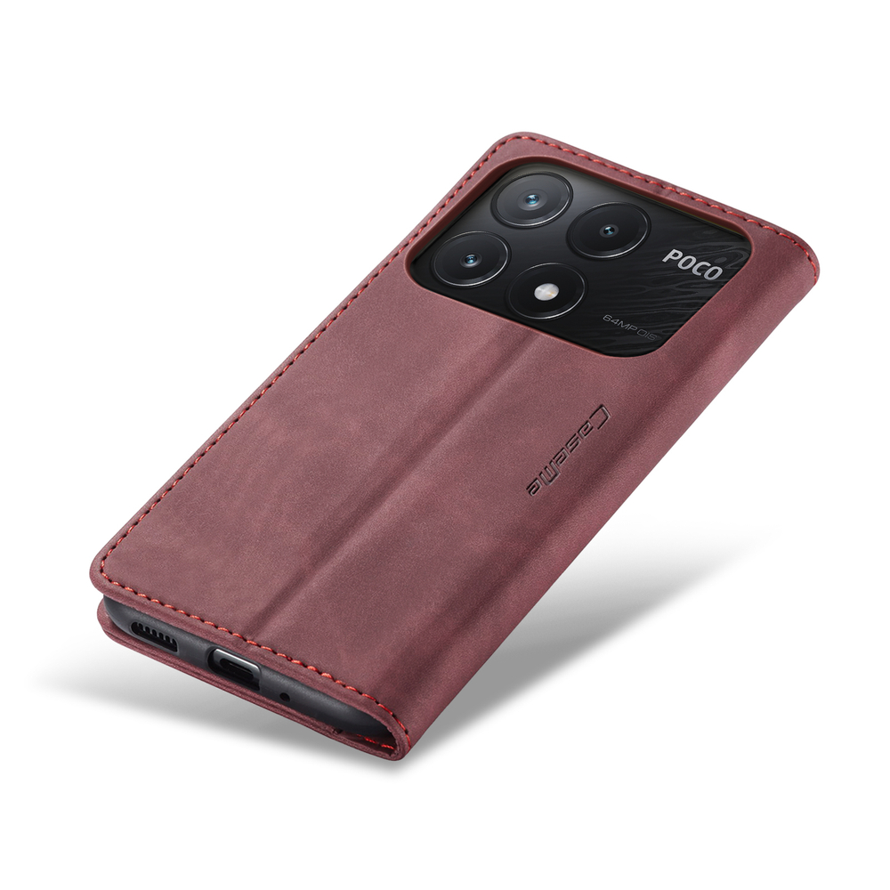 Чехол-книжка CaseMe Matte Poco X6 Pro
