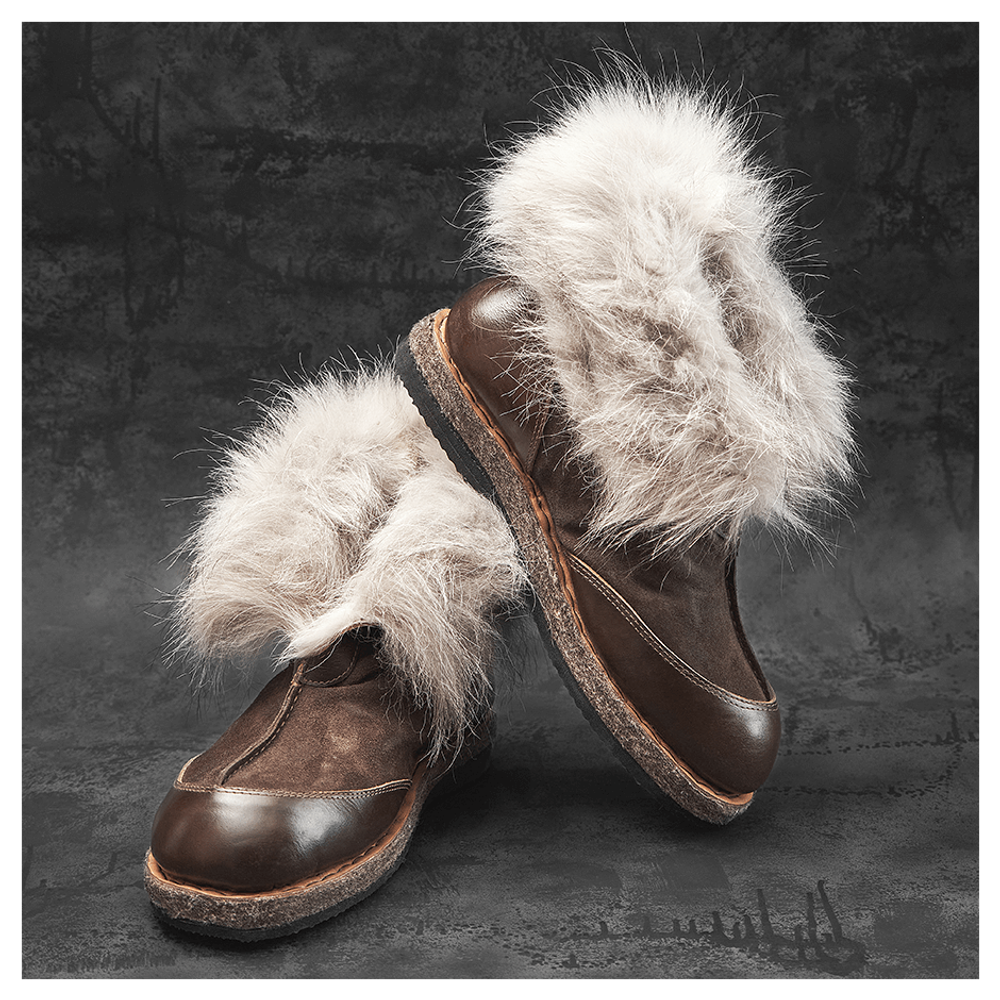 Пимы из меха волка «Серый разбойник»