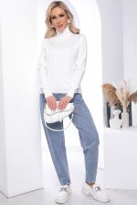 Водолазка Зимняя история (белая) Б14520-20М LT Collection