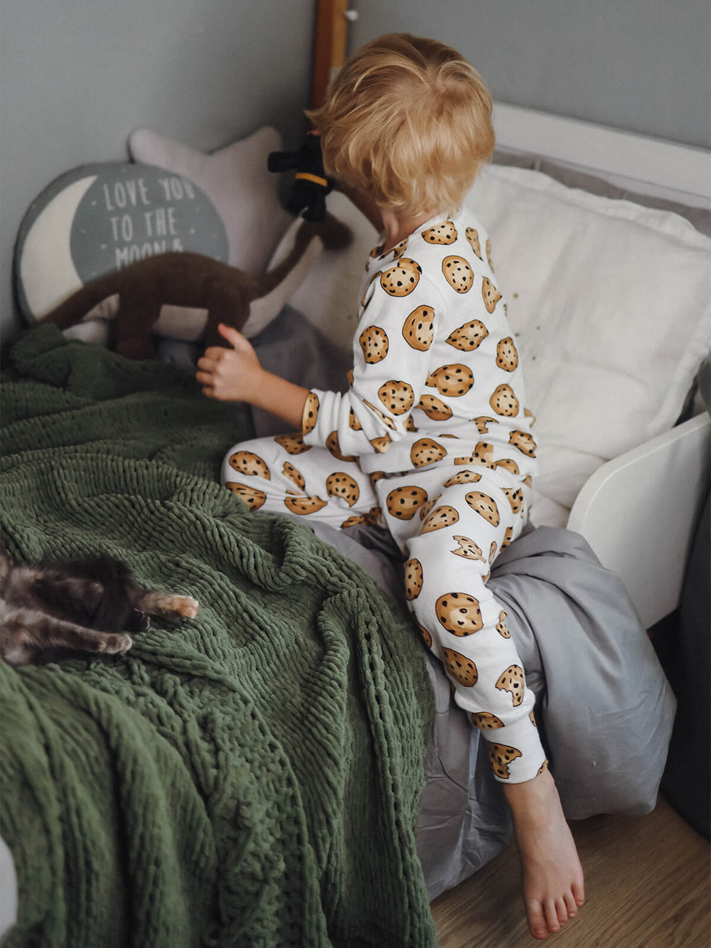 Пижама Mjölk Печенье, на манжетах