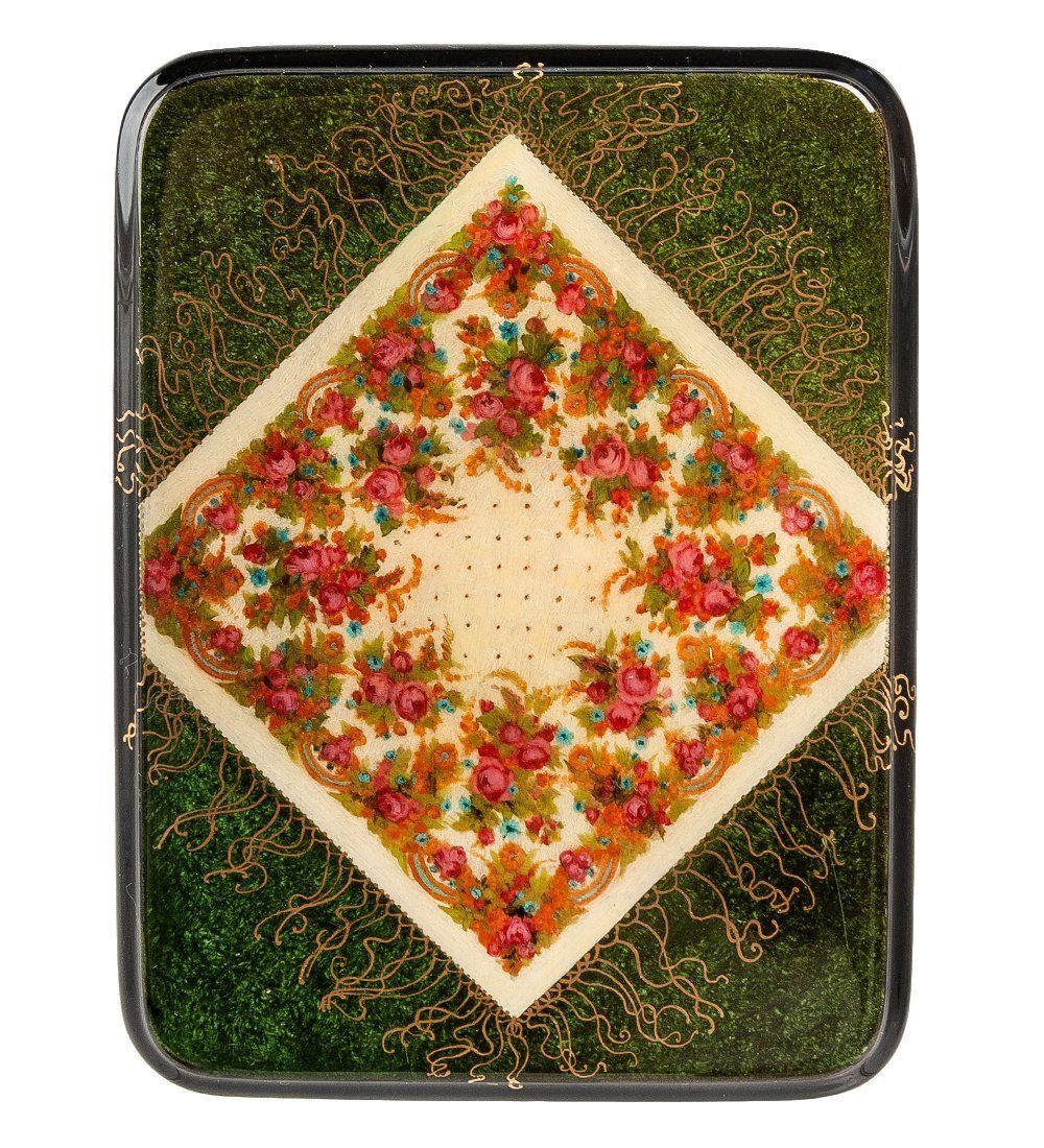 Народные промыслы ШК-65/13 Шкатулка «Красавица» исп. Данченко