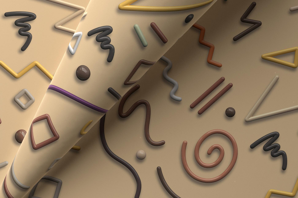 Микровелюр Sticks 01 / Стикс 01