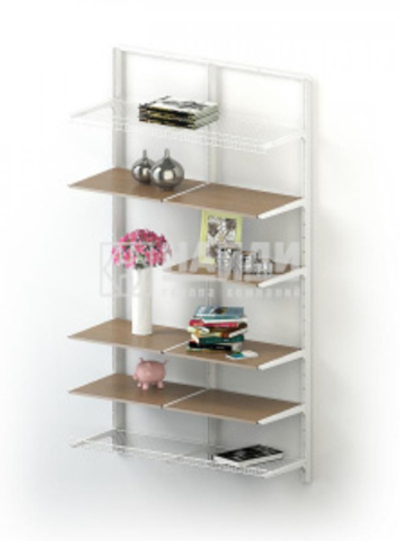 Интерьерное решение для гостиной 1 Металлик серебристый