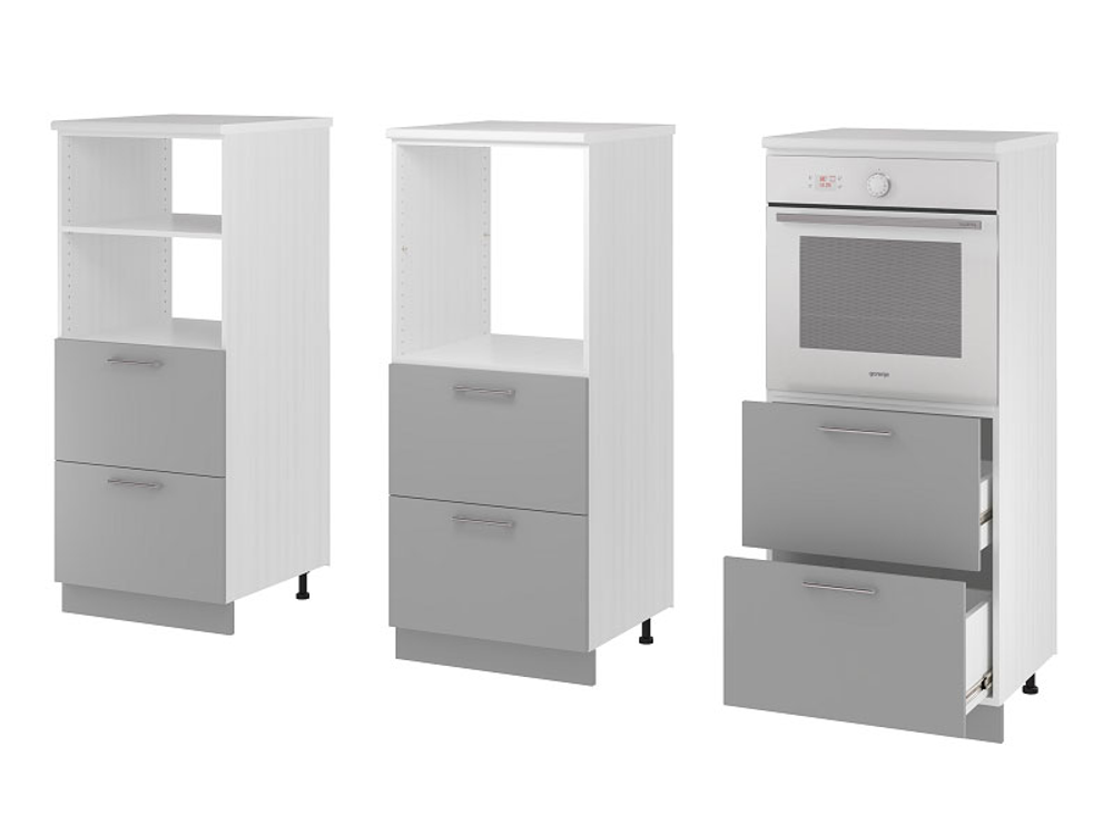 Пенал П14 Бронкс кварц (под духовой шкаф)