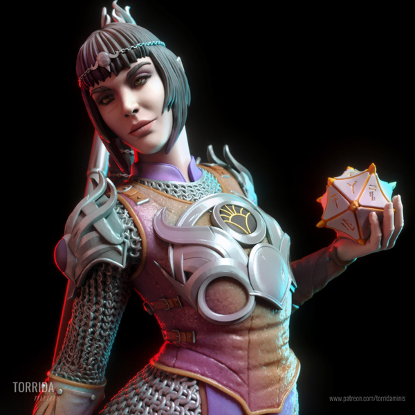 Фигурка Шэдоухарт Shadowheart Baldur's Gate 3 bg3