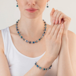 Колье Coeur de Lion Blue 4509/10-0700