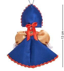 РусКукла RK-841/2 Кукла подвесная «Василиса в кокошнике»