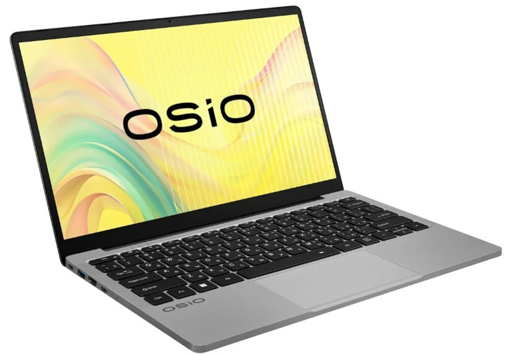 Ноутбук  OSIO FocusLine F140i-008 14 ", Core i5, 16 Гб RAM, 512 Гб SSD, Iris Xe Graphics, Серый