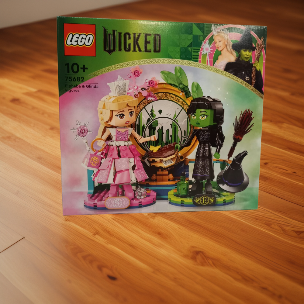 LEGO Wicked 75682 Эльфаба и Глинда — коллекционный набор Волшебник страны Оз