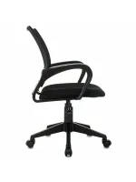 Кресло BRABIX "Fly MG-396", с подлокотниками, сетка, черное, 532083