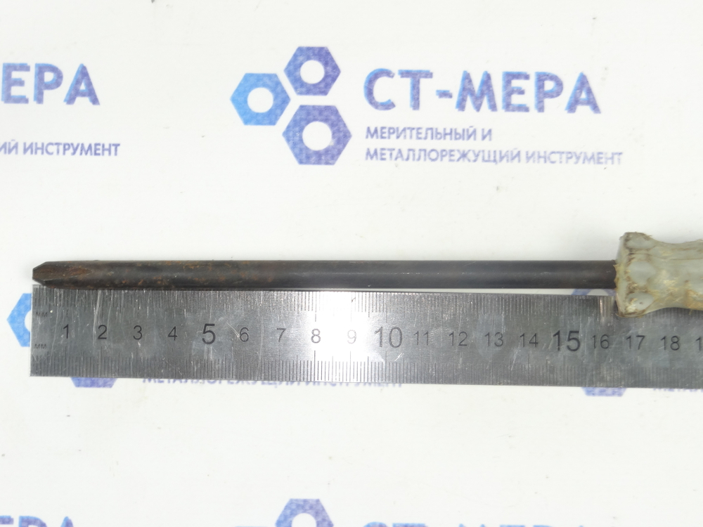 Отвертка шлицевая фигурная (плюсовая) 260мм №3 (Пластиковая ручка) СССР