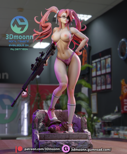 Сая Такаги Школа мертвецов Highschool of the Dead - Saya Takagi hotd Фигурка