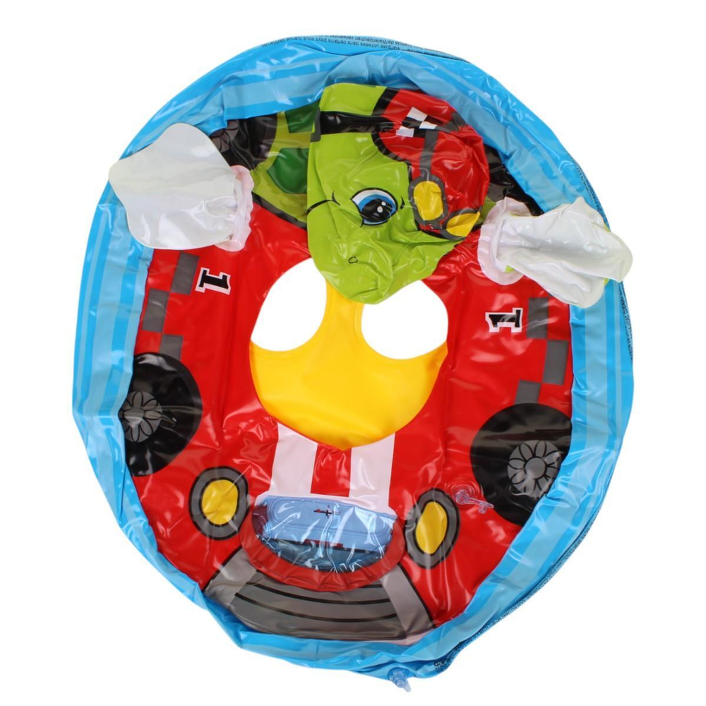 Круг для плавания с трусами Зверюшки Черепаха 74*58см. от 3-4 лет 59570/589379 (Intex)