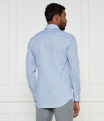 Рубашка H-HANK-s-kent-C1-232 BOSS BLACK - голубой(50533044)