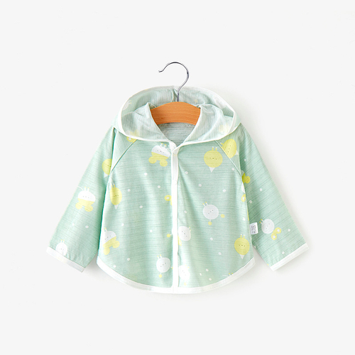 Солнцезащитная кофта "Cotton Base", зеленая