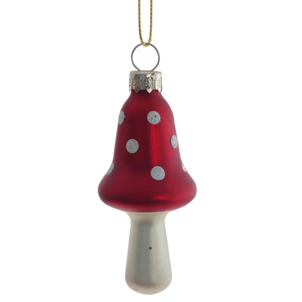 GAEM Украшение новогоднее "Гриб", L3,5 W3,5 H9,5 см, 2в.