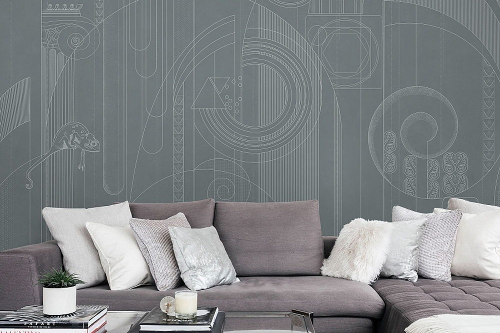 Обои и панно Affresco, коллекция  Line Art