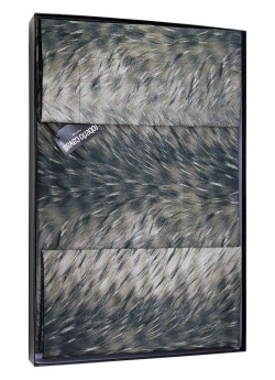 Постельное белье 2 спальное евро Roberto Cavalli Volpe серое