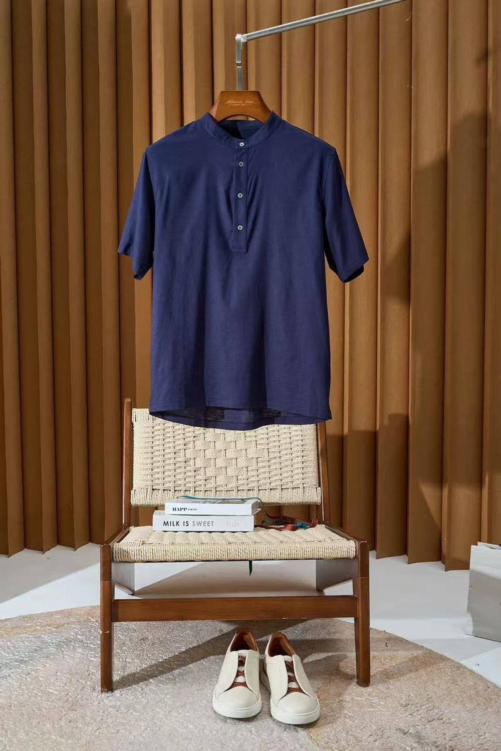 Льняная рубашка Loro Piana