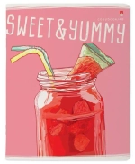 Тетрадь общая 48 листов в клетку Альт Sweet & Yummy 7-48-1173