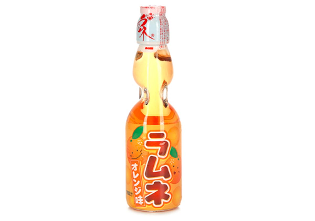 Лимонад со вкусом апельсина Ramune, 200мл