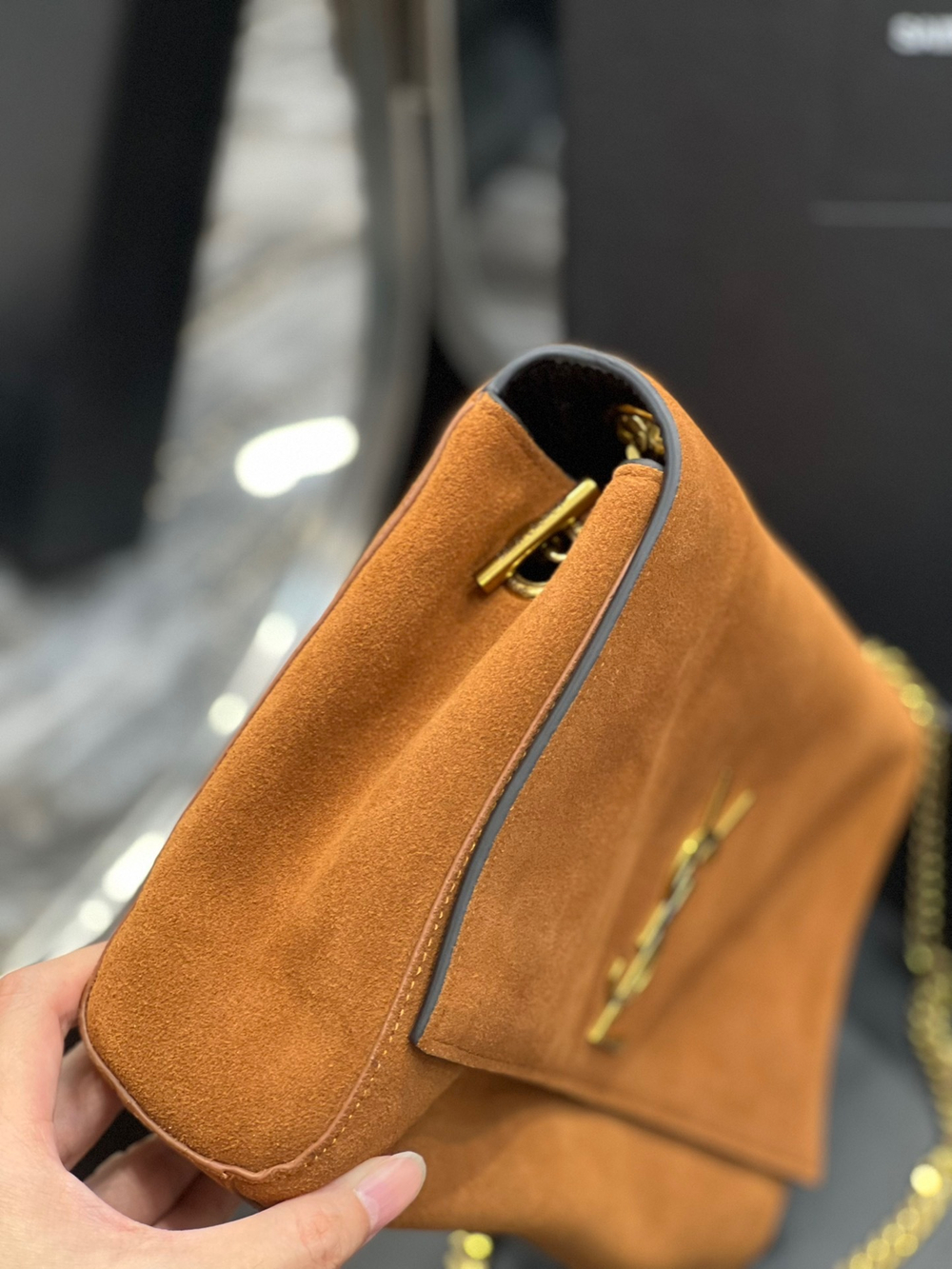 Saint Laurent Kate Medium Reversible Chain Bag 28 cm