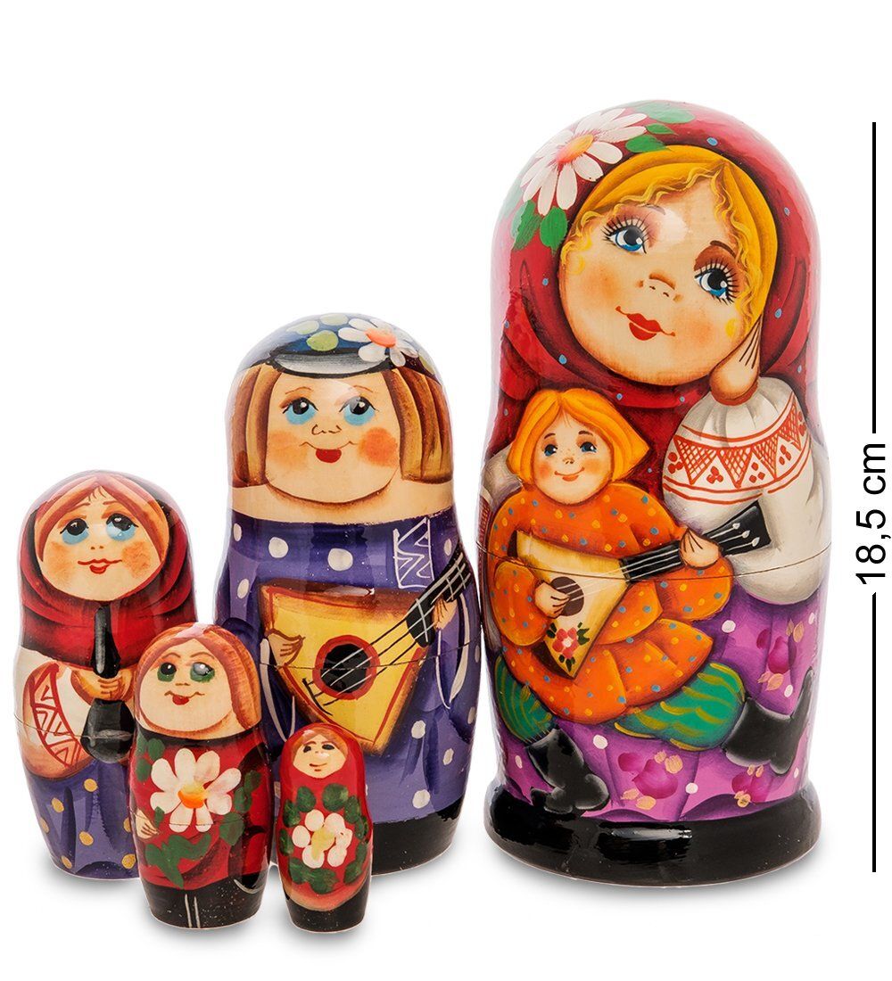 Народные промыслы МР-67/ 1-F Матрешка 5м «Семейка»