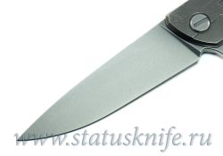 Нож Широгоров Flipper 95 M390 Т узор насечки подшипникифотография - 4