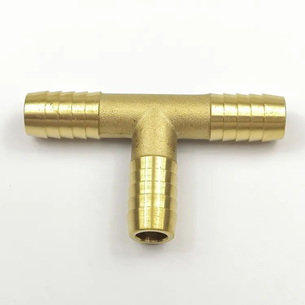 Тройник латунный T-тип, 12 мм 2шт