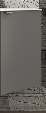 Мебель для ванной комнаты CEZARES RIALTO 136 см одна чаша Grigio nuvola 55219 + 55220 + 55221