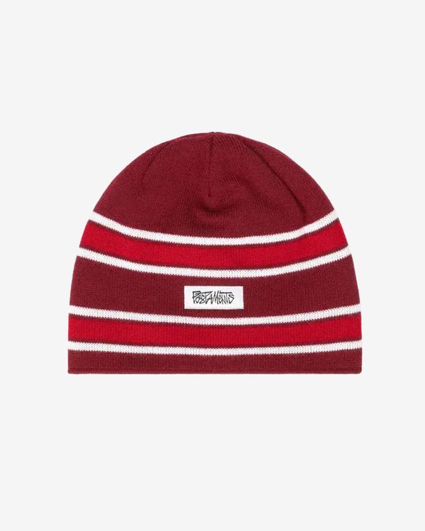 Шапка 90's винная - фото 1