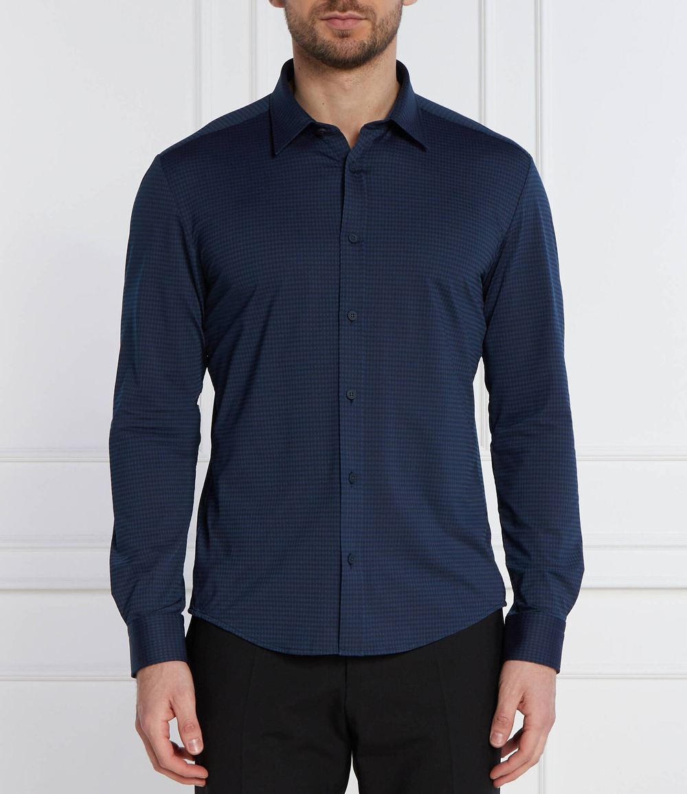 Рубашка Koszula P-LIAM-kent-C1-234 BOSS BLACK - темно-синий(50513474)