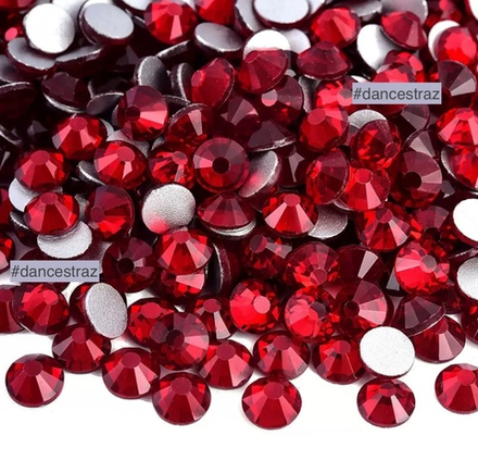 Стразы клеевые, Dark Siam, P27, SS16, 1440, (F2)