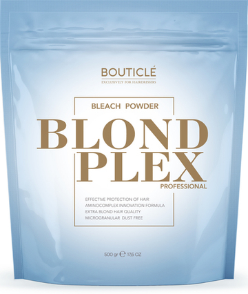 Обесцвечивающий порошок Blond Plex с аминокомплексом - "BOUTICLE Blond Plex Power Bleach" - 500 гр