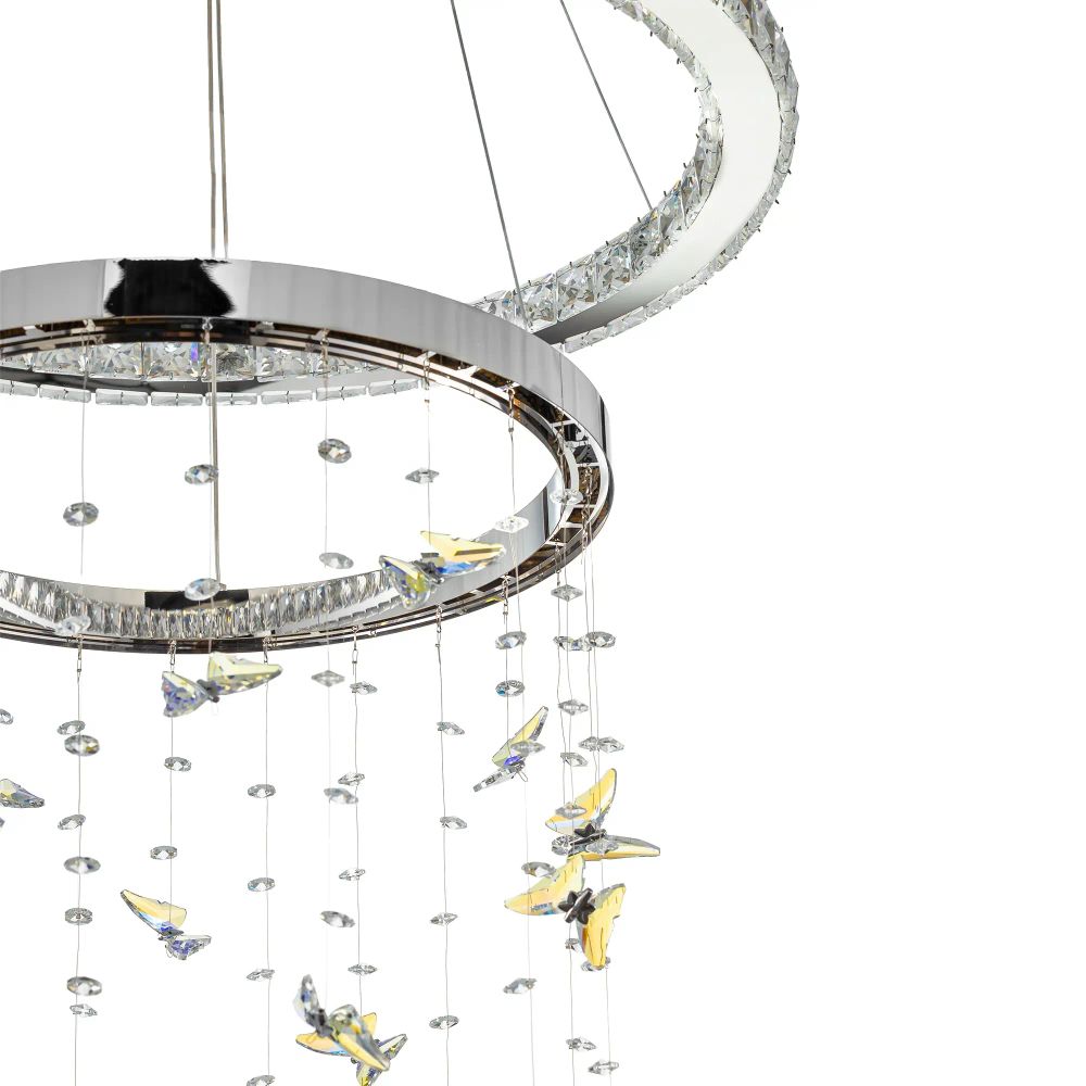 Citilux ETERA CL322060 LED Люстра хрустальная с пультом