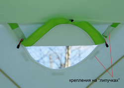 Утепленная зимняя палатка Лотос куб 3 Компакт Термо