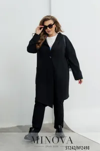 Костюм 2498-черный Minova