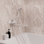 Смеситель для ванны и раковины 35k MIXLINE ML15-02W БЕЛЫЙ