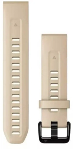 QuickFit 20mm Limestone Silicone watch band