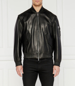 Кожаная куртка бомбер maidoc BOSS BLACK - черный(50523543)