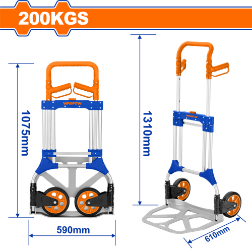 Складная тележка 200 кг WADFOW WWB9A20