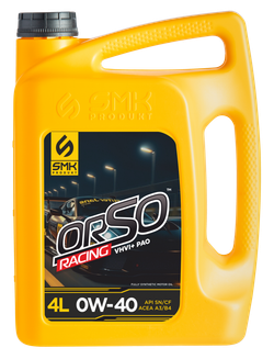 Моторное масло "Orso Racing 0W-40"
