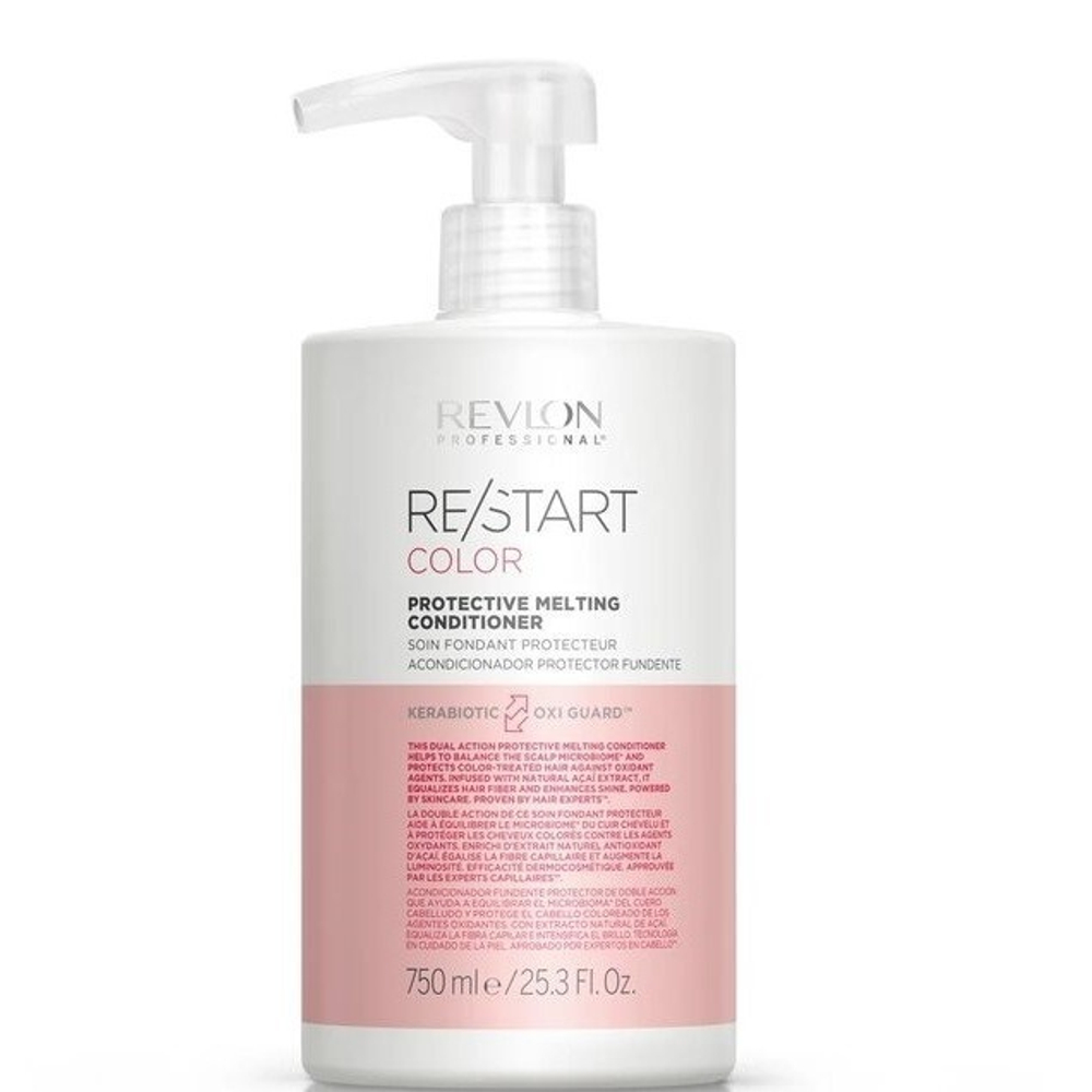 Кондиционер защищающий цвет Revlon Professional Restart Color Protective Melting Conditioner 750 мл