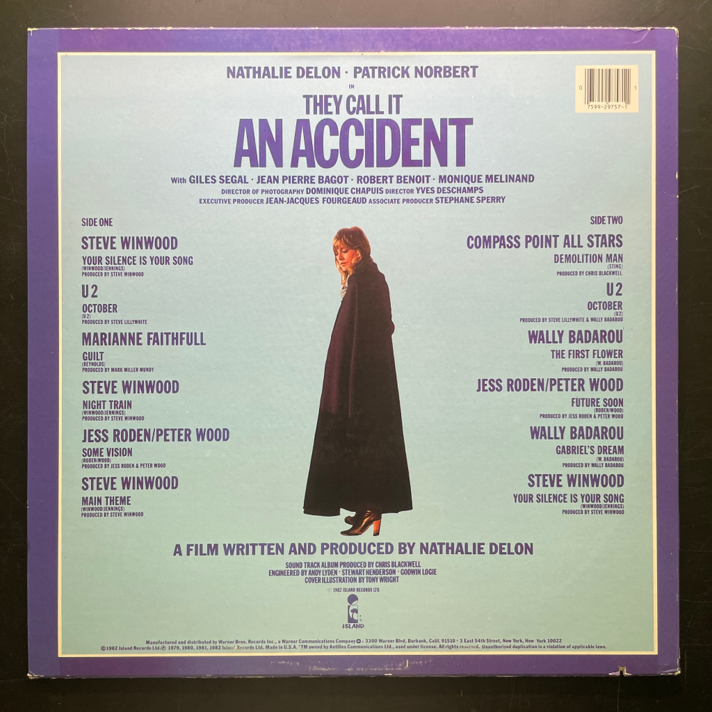 They Call It An Accident - Original Motion Picture Soundtrack (США 1982г.)