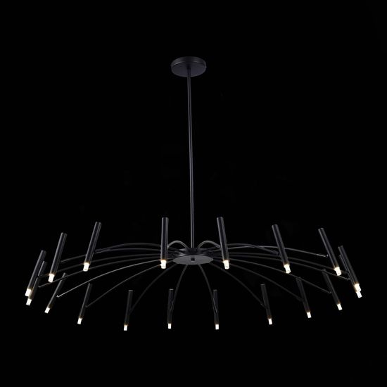 SL1214.402.18 Светильник потолочный ST-Luce Черный/Черный G9 LED 18*5W 4000K SPIDEY