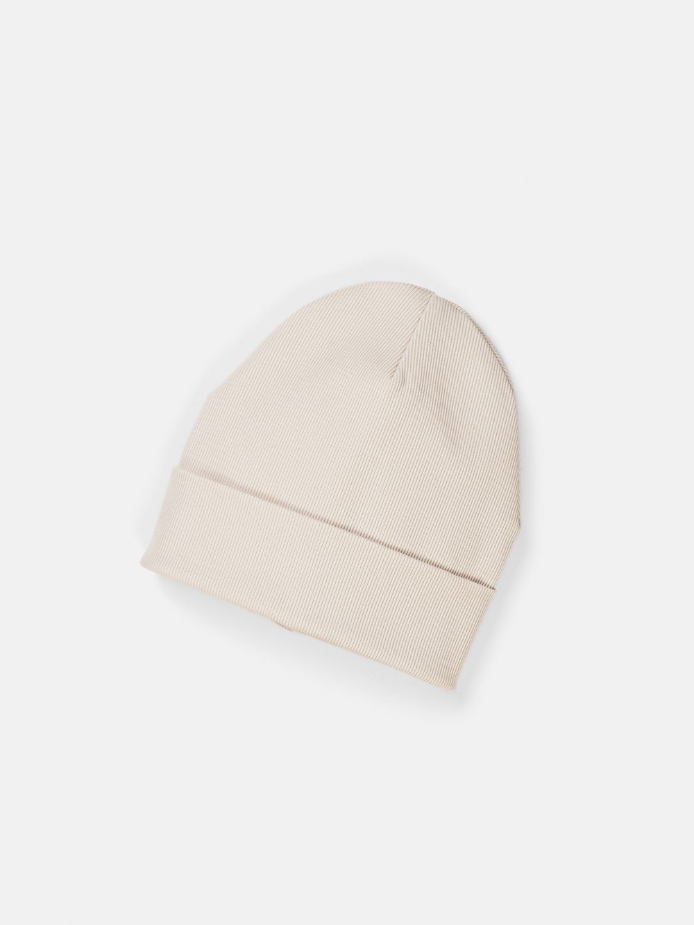 Шапка трикотажная двухслойная "Нюд"
