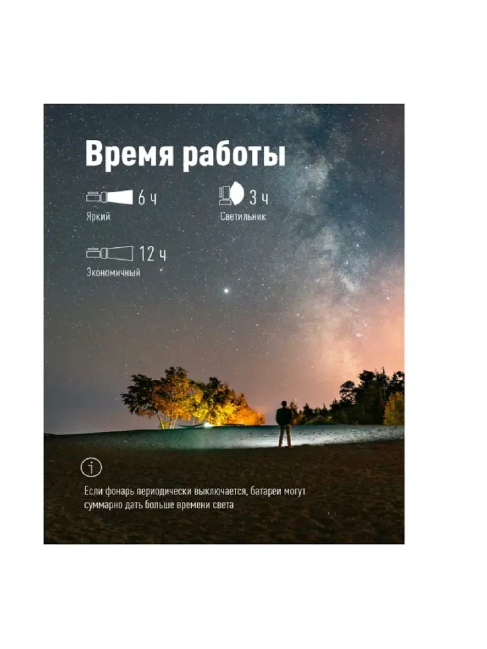 Фонарь аккумуляторный прожектор 5W бок.пан. 10Вт, 3 реж раб
