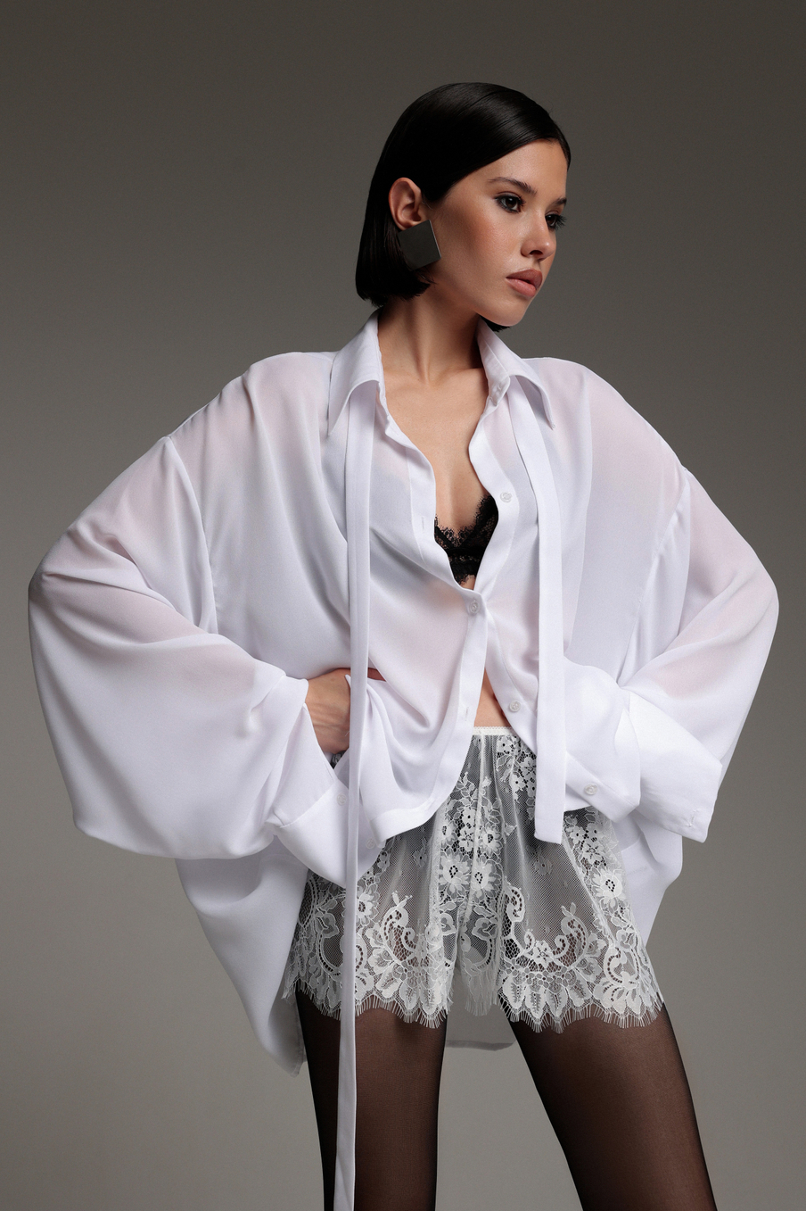 Шорты из кружева