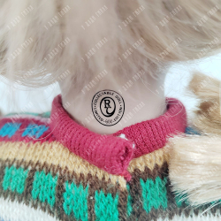 Фарфоровая кукла Remeco Collection в солнцезащитных очках. Великобритания, 1990-е гг.